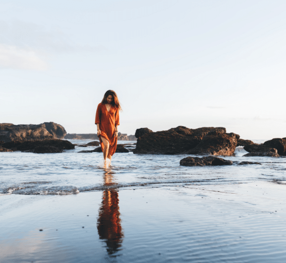 Slim One Kvinde går